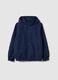 Boys' blue jacket with hood, regular fit_0