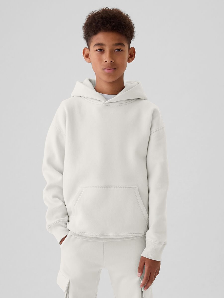 Solid colour hoodie_3