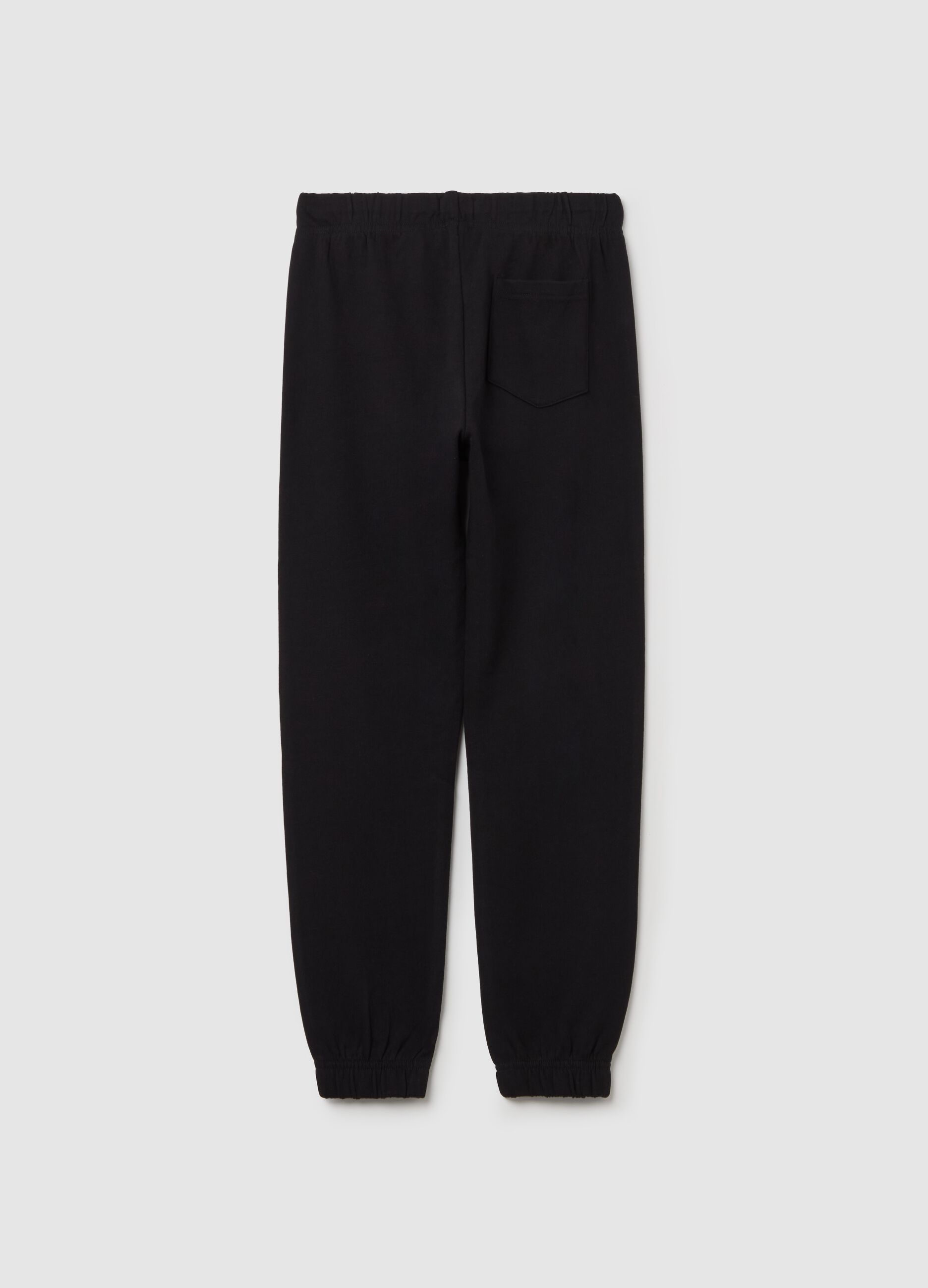 Joggers in cotone con coulisse