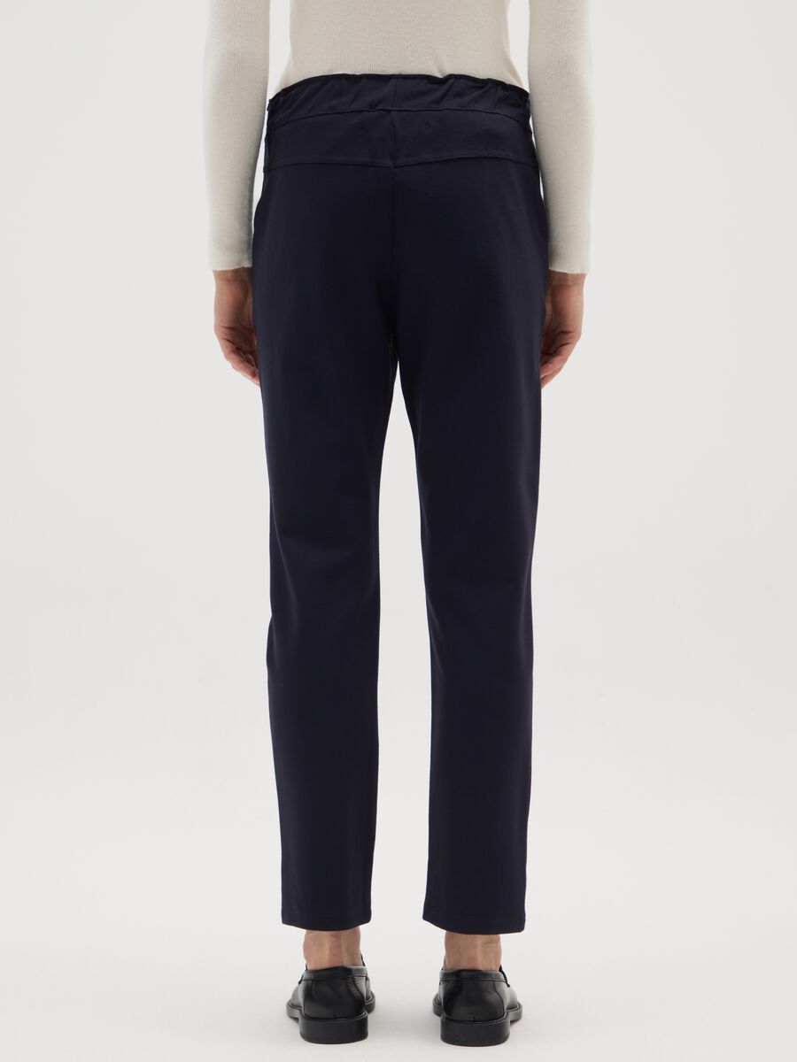 Blue Stretch Trousers_2