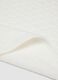 White organic cotton crib blanket for newborns_2