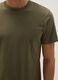 Regular fit green pure cotton t-shirt_3