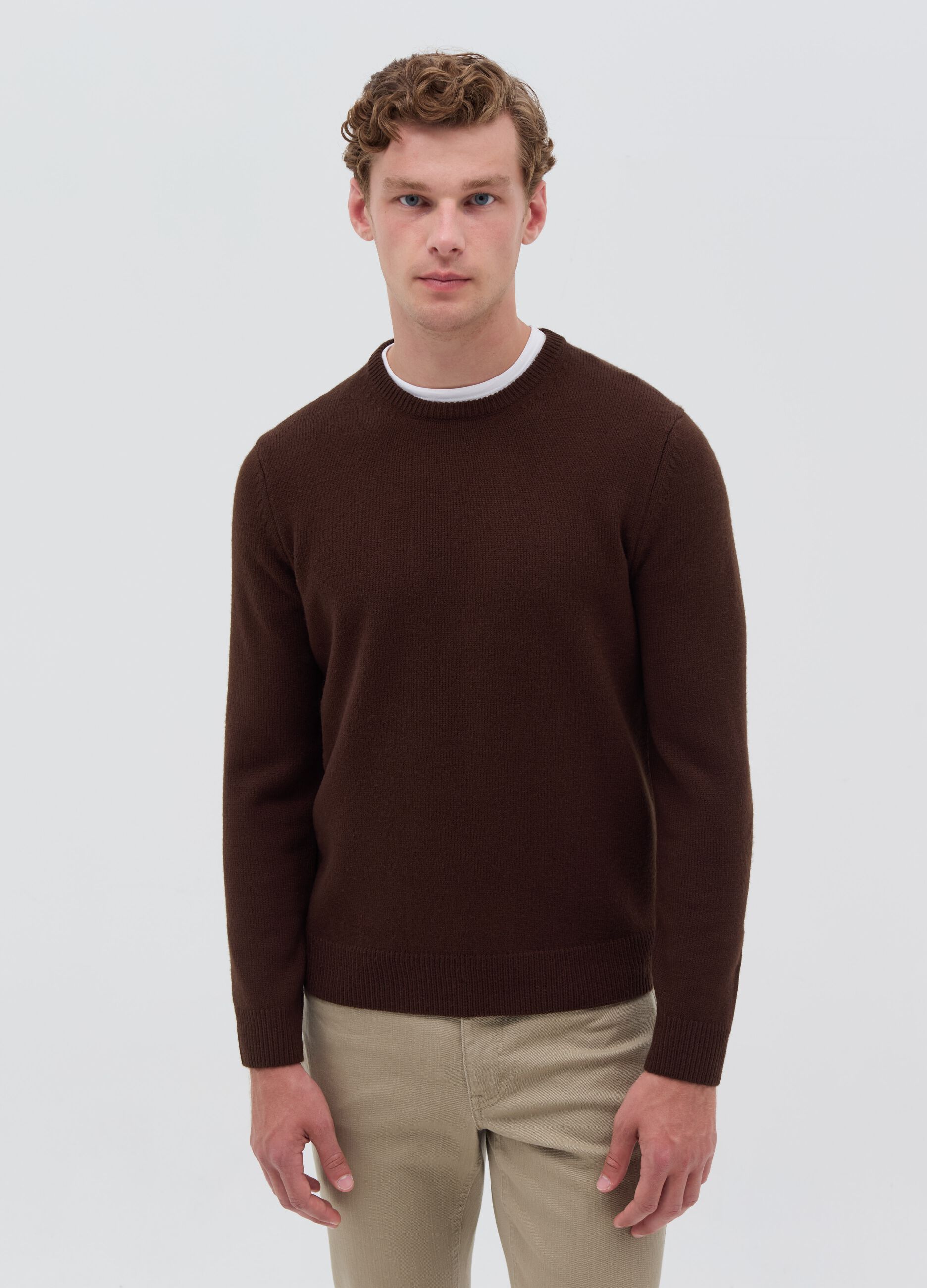Maglia marrone uomo 2025