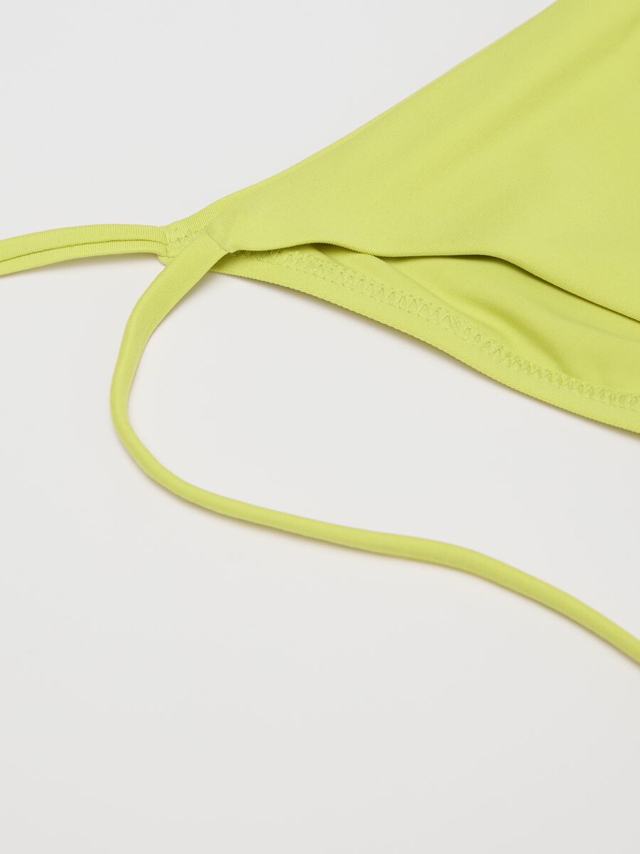 Green bikini briefs with ties_5
