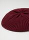 French beret with ribbed knit_2