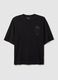 Black Pure Cotton Regular Fit T-Shirt_4