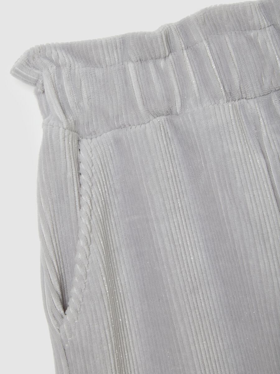Girls Grey Culotte Trousers_2