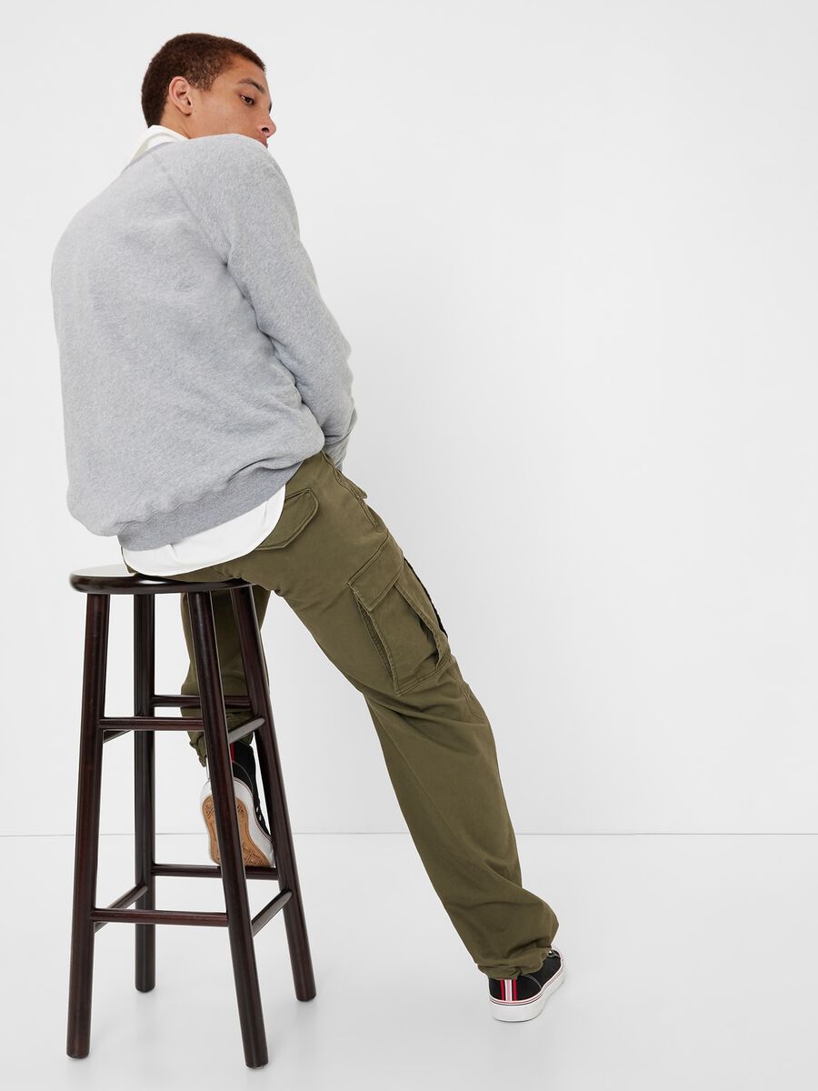 Pantaloni cargo relaxed fit_1