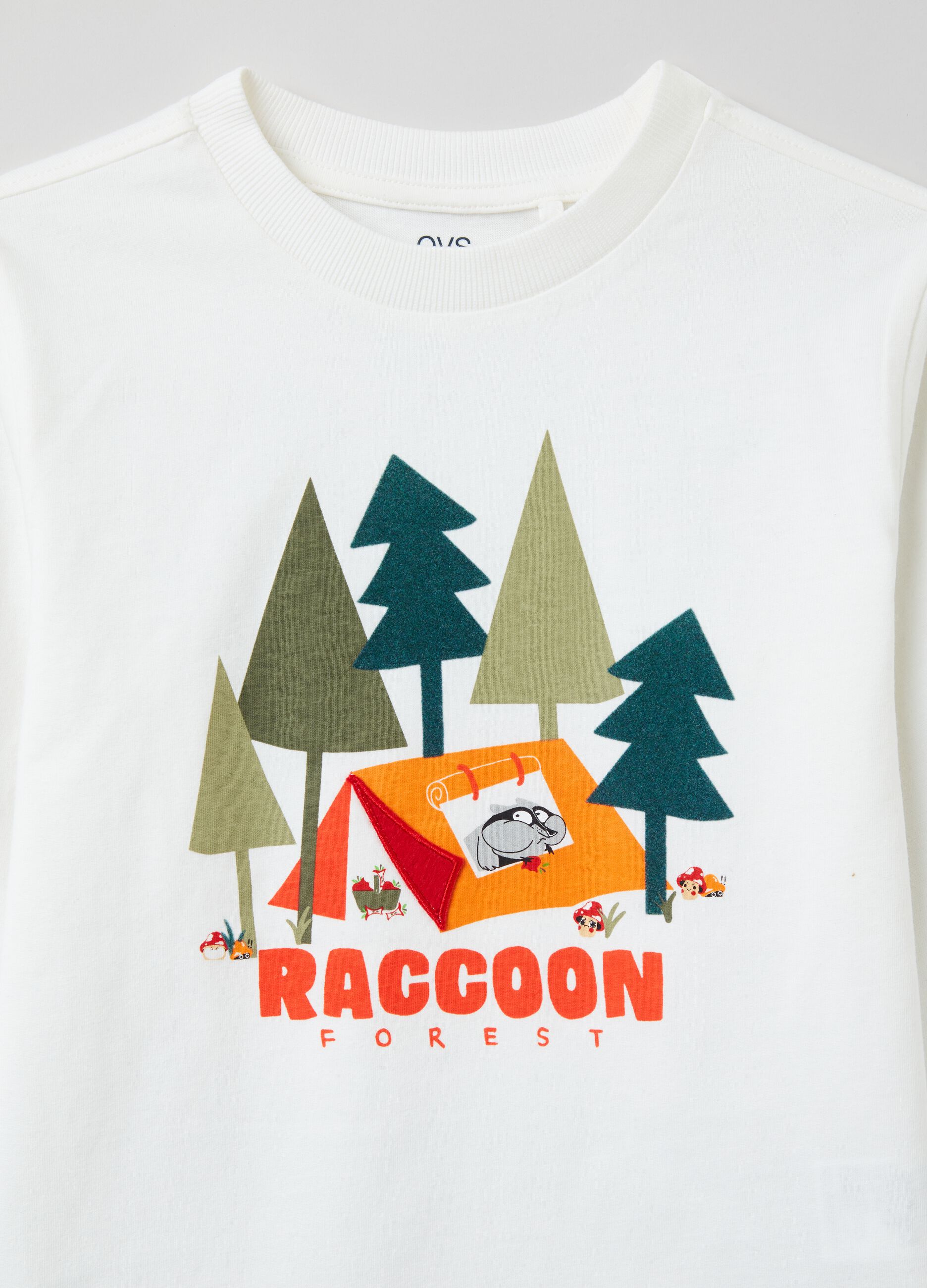 T-shirt maniche lunghe con stampa_2
