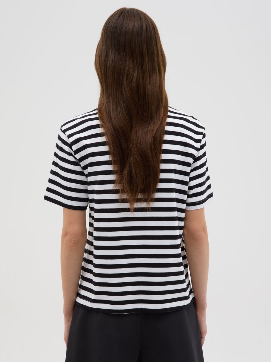 Women's multicolour pure cotton regular fit T-shirt_3