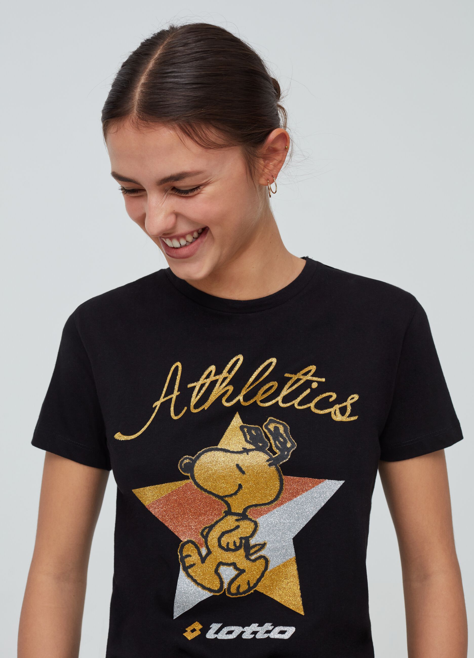 T-shirt girocollo Lotto Peanuts Snoopy