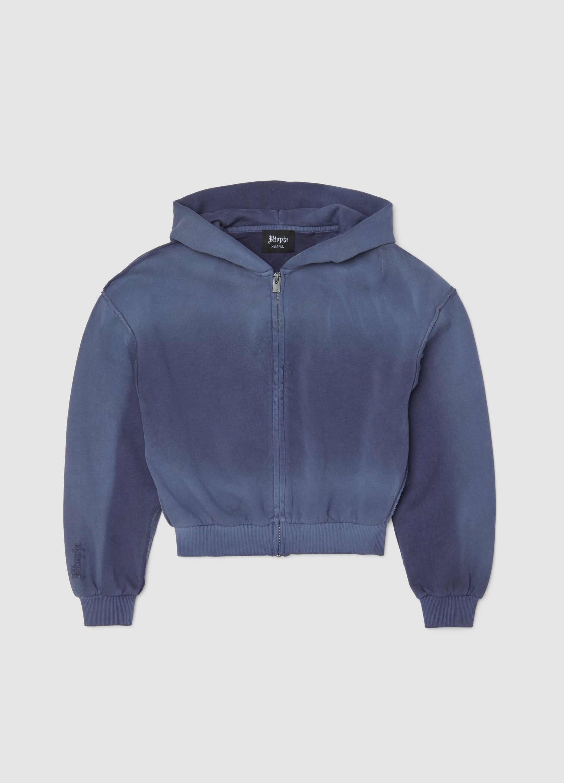 Sunfaded Full-Zip Hoodie Twilight