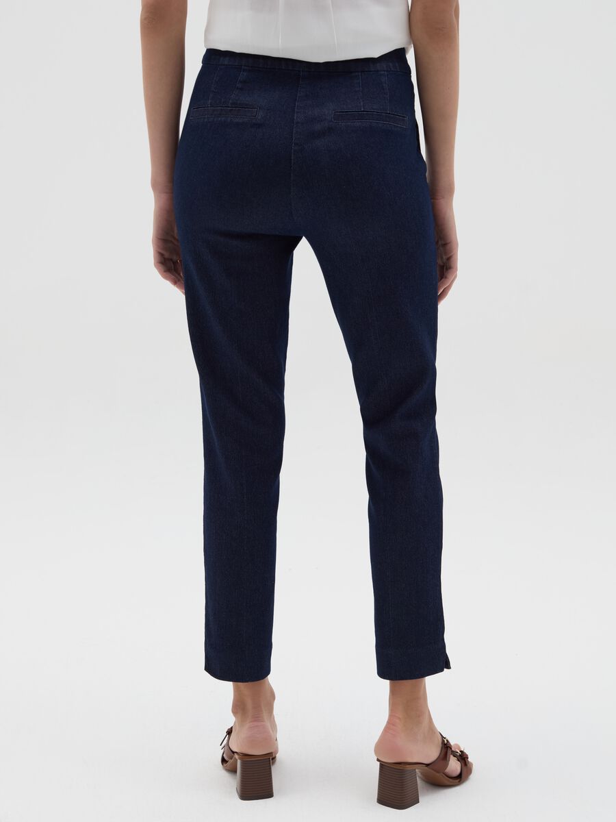 Cropped jeggings with splits_3