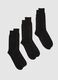 Tripack of pure cotton blue socks_0