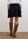 Black viscose-blend tiered skirt_2