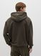 Over-fit full-zip sweatshirt in cotton with hood_3