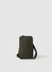 Green Shoulder Bag with Zip_0