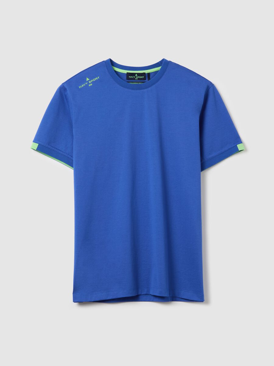 T-shirt with logo embroidery_4