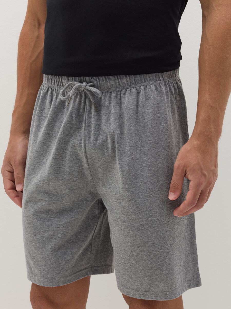 Two-pack pyjama shorts with drawstring_3