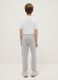Boys' Grey Jogger Trousers in Pure Cotton Regular Fit_1