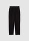Regular Fit Black Trousers_4