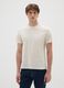 Beige Regular Fit Pure Cotton T-shirt_1