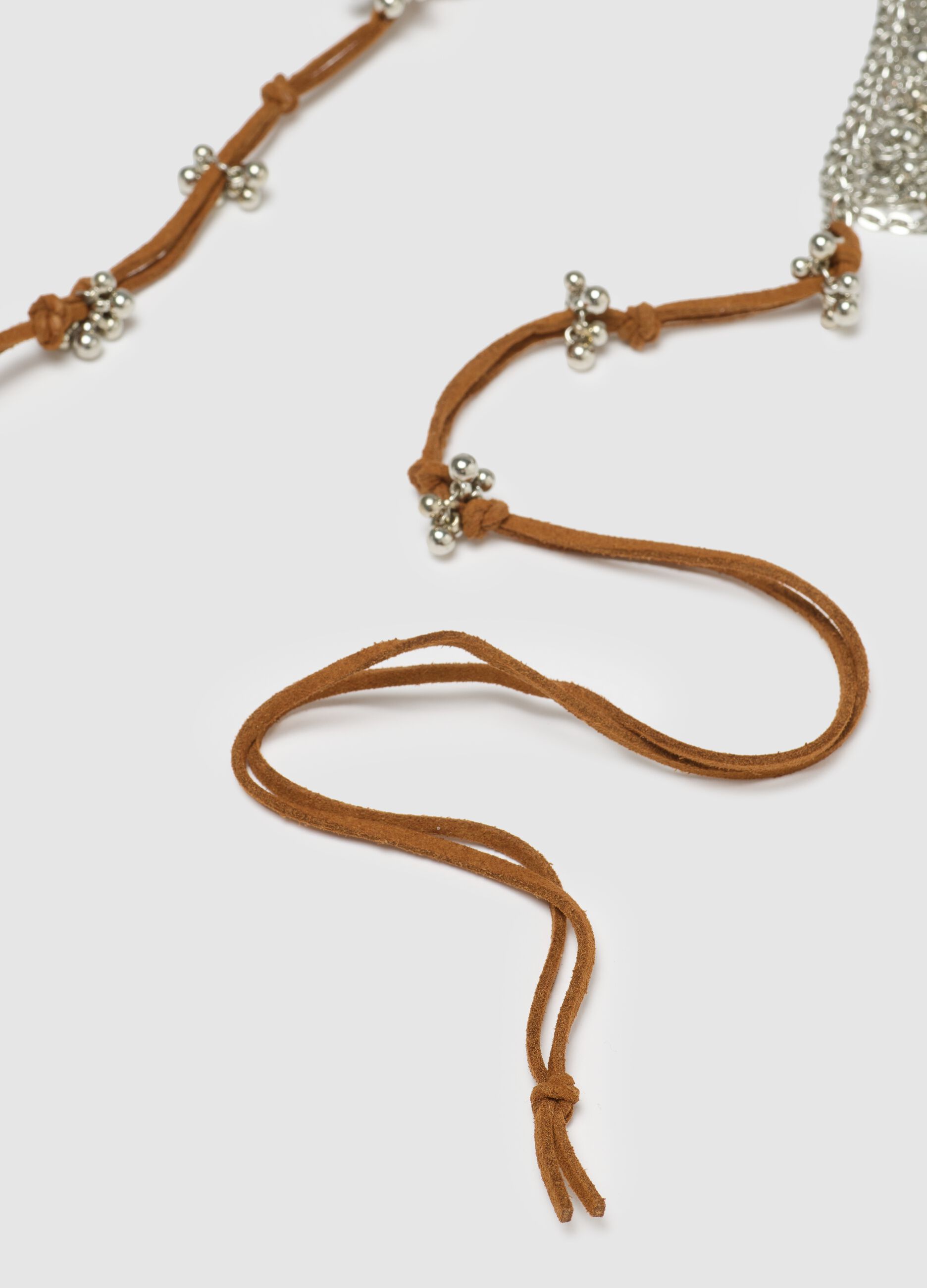 Multicolor Necklace with Pendant