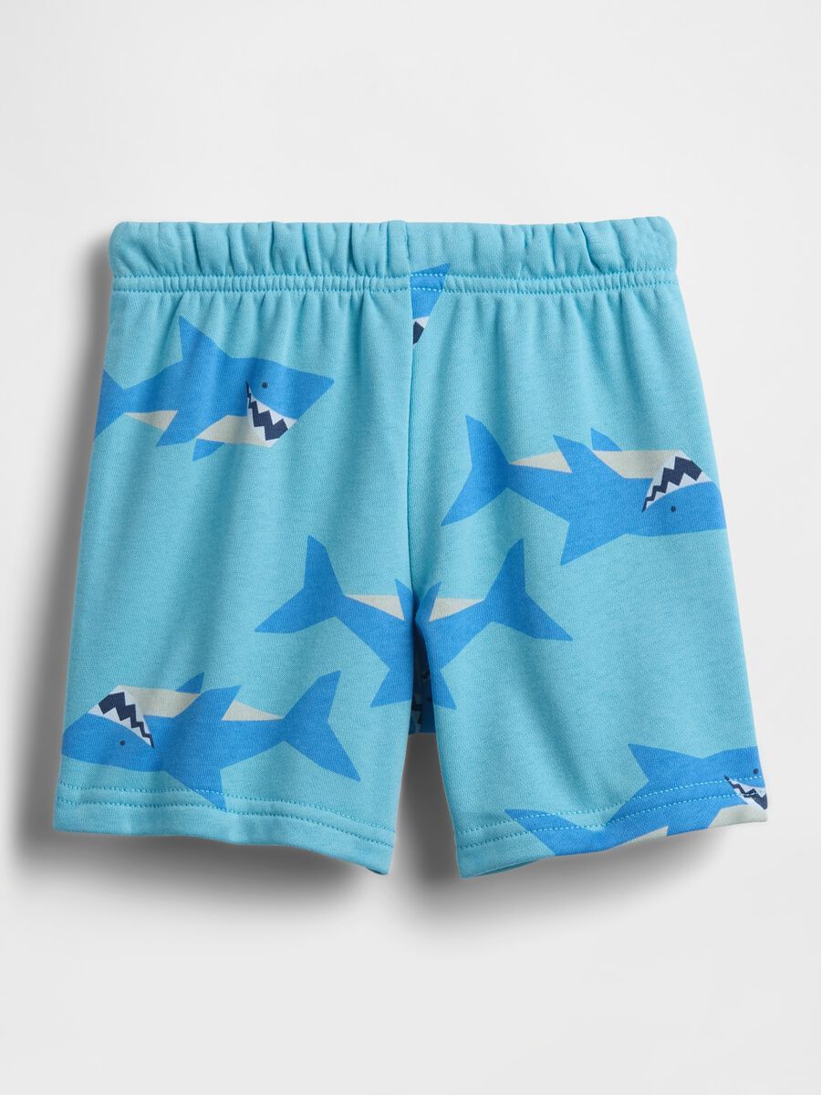 Cotton-blend shorts_1