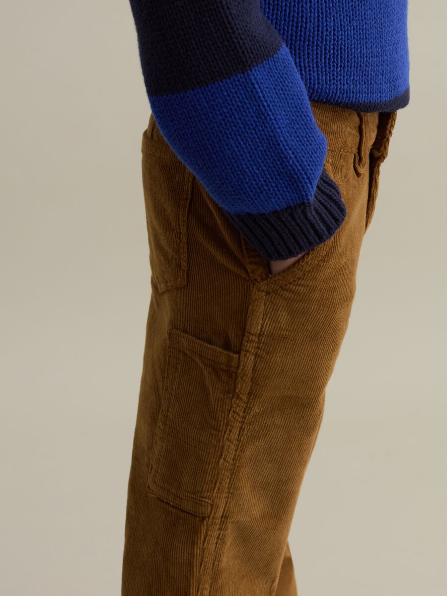 Work pants in corduroy_2
