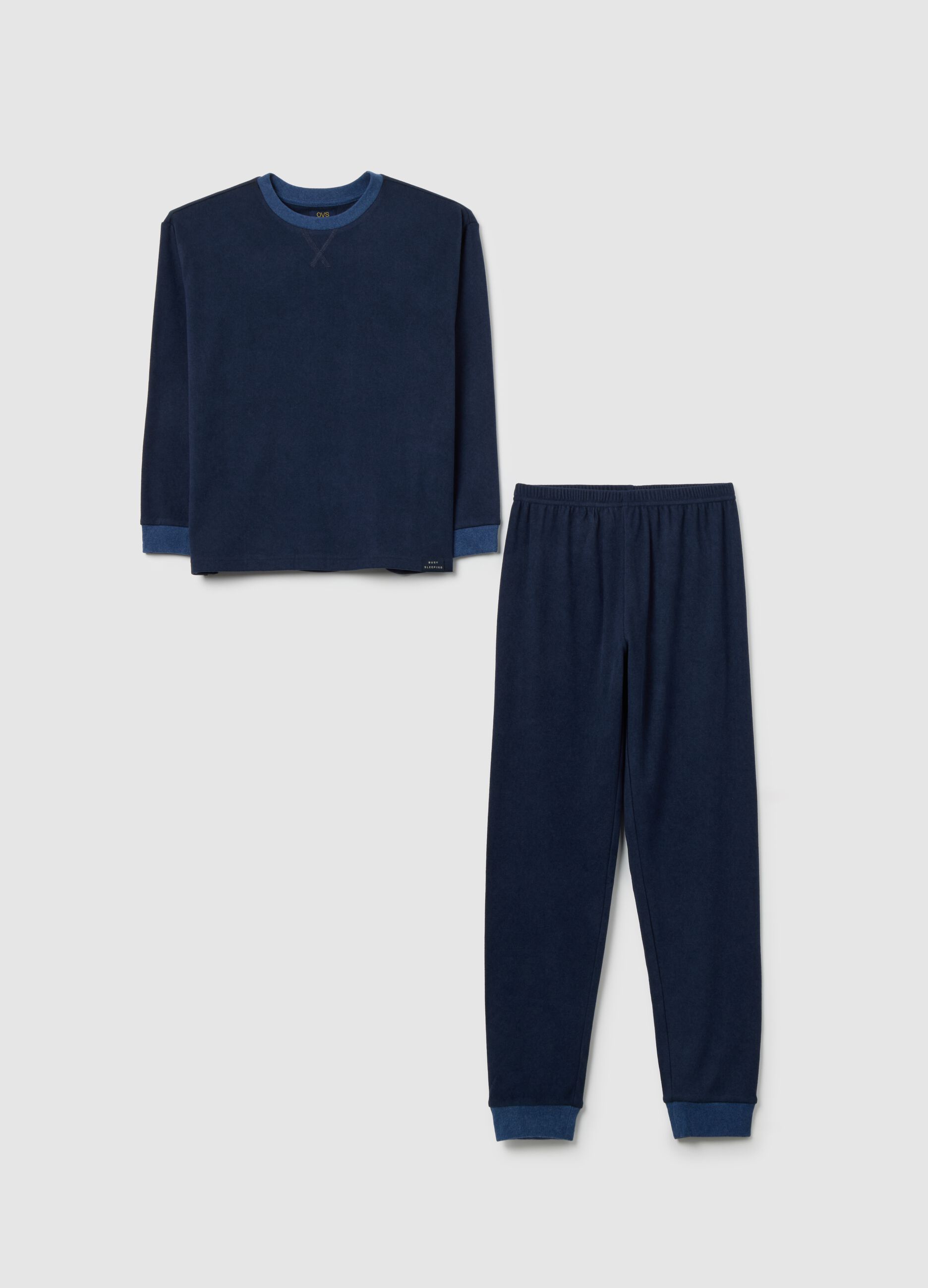 Long Blue Pyjamas