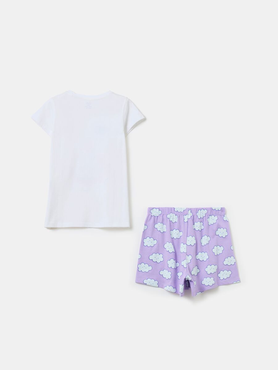 Organic cotton pyjamas with print_1
