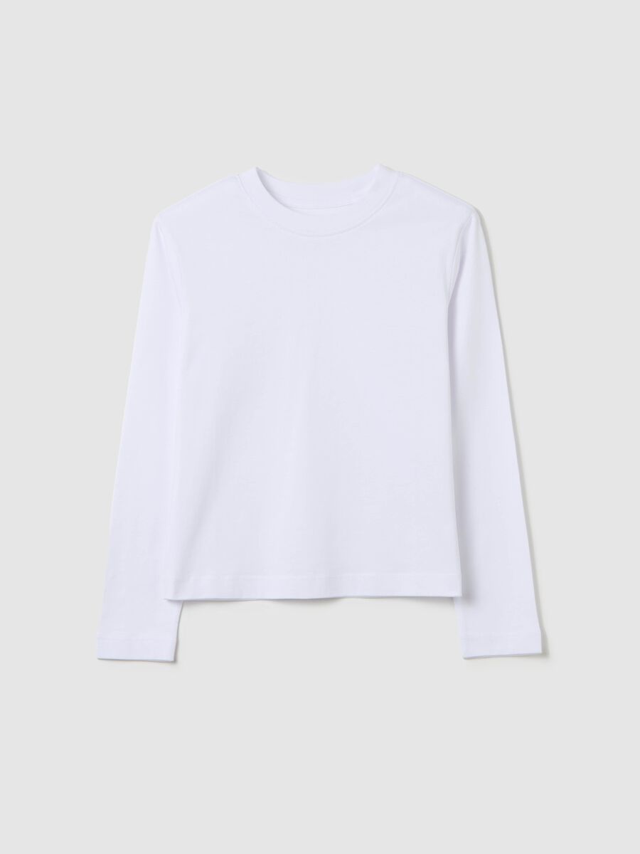 Long-sleeved T-shirt in cotton_3