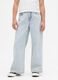 Wide-leg denim trousers_1