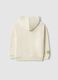 Felpa in misto cotone beige da bambino regular fit con Peanuts_1