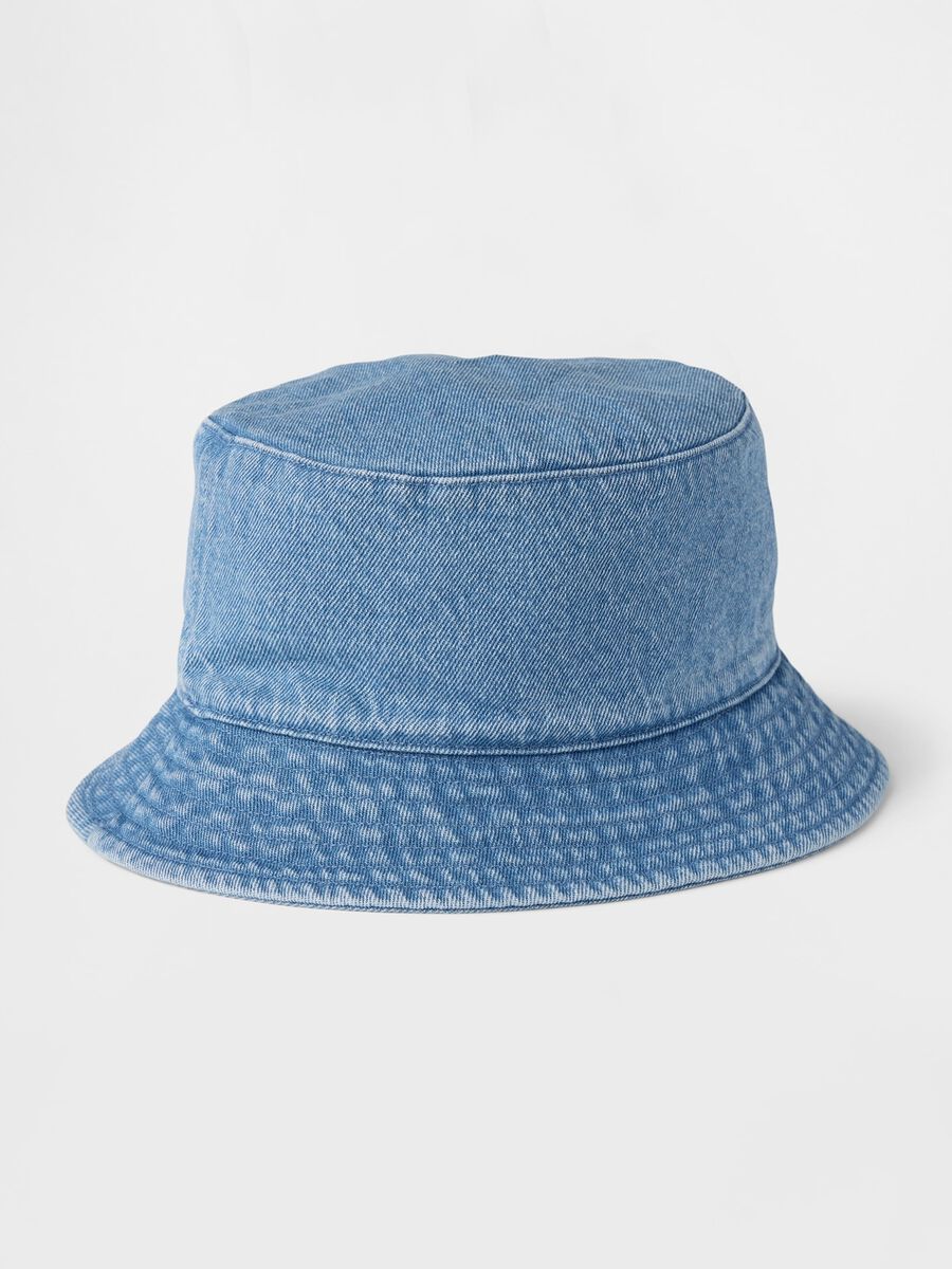Children's Cotton Denim Bucket Hat_0
