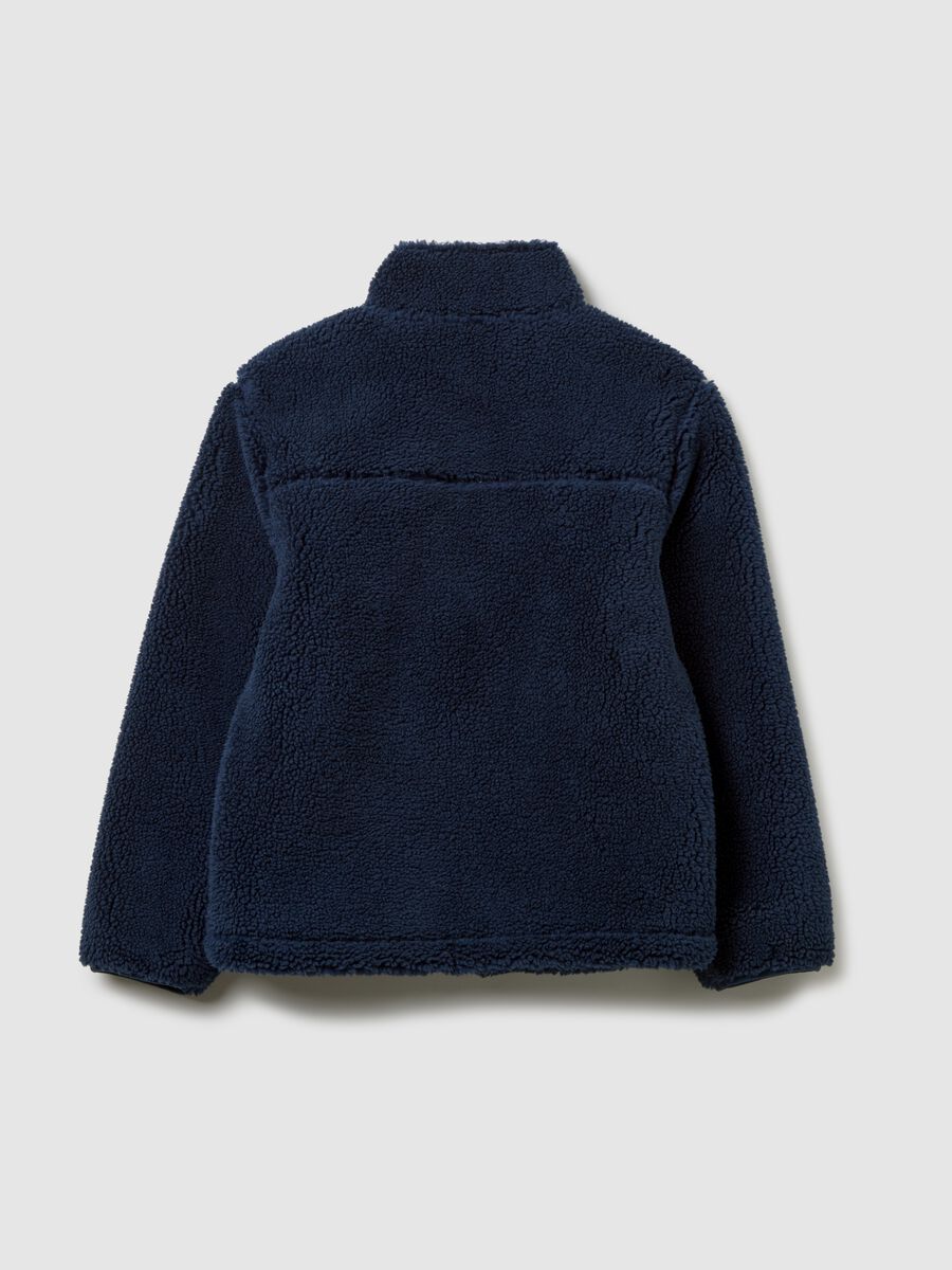Full zip sherpa jacket ALTAVIA WITH DEBORAH COMPAGNONI_5