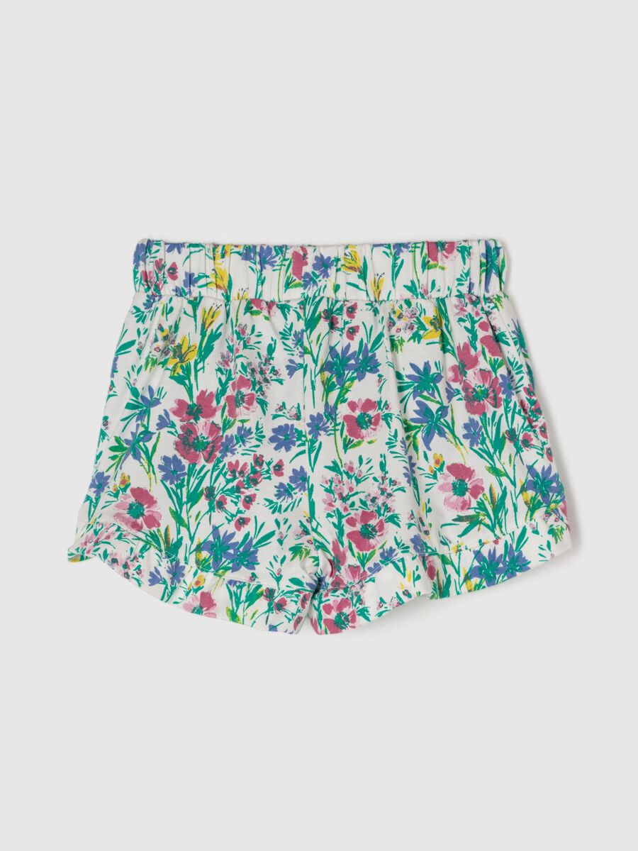 Shorts in stretch cotton_1