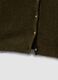 Green stretch-wool crew-neck cardigan, regular fit_5
