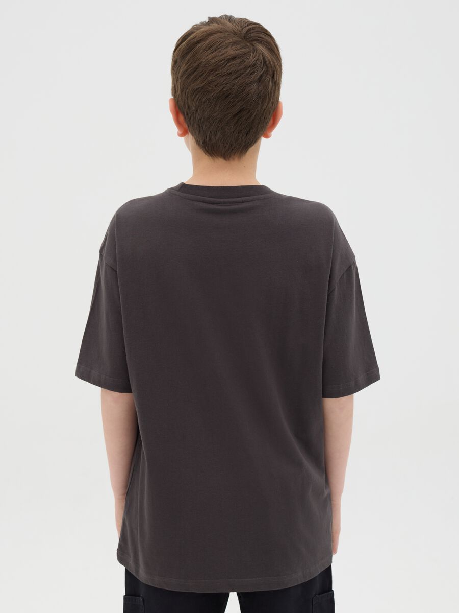 Cotton T-shirt with Pokémon Charizard print_2