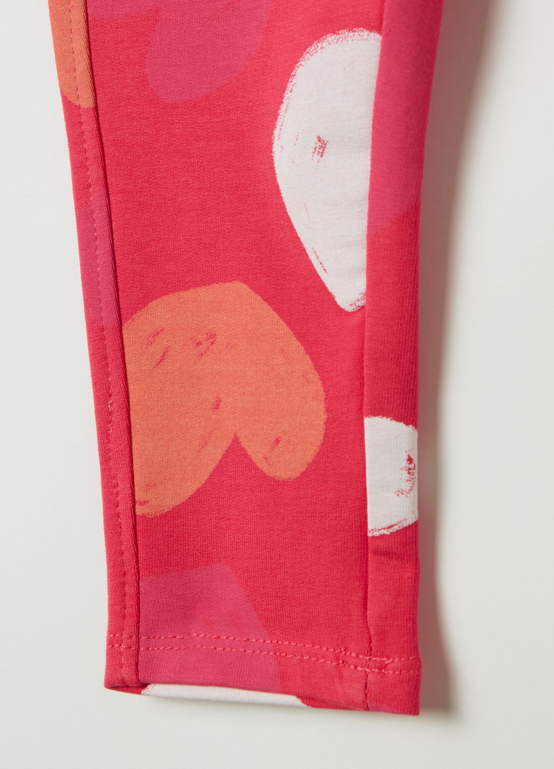 Treggings con stampa all-over