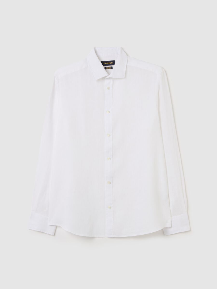 Regular-fit shirt in linen_4