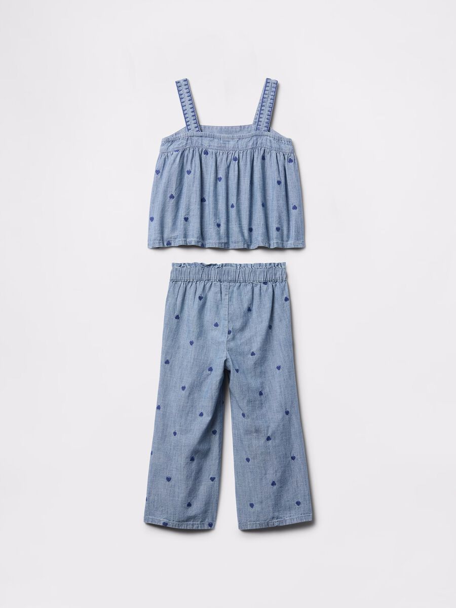 Chambray set with hearts embroidery_2