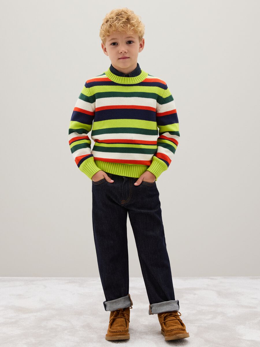 Regular Fit Denim Jeans for Children_1