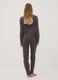 Peanuts organic cotton pyjama set in anthracite grey_3