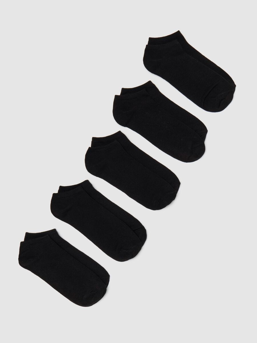 Five-pair pack stretch sneaker liners_0