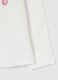 Girls' white pure cotton regular fit top_2