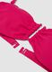 Top bikini a fascia rosa in tessuto elasticizzato_5