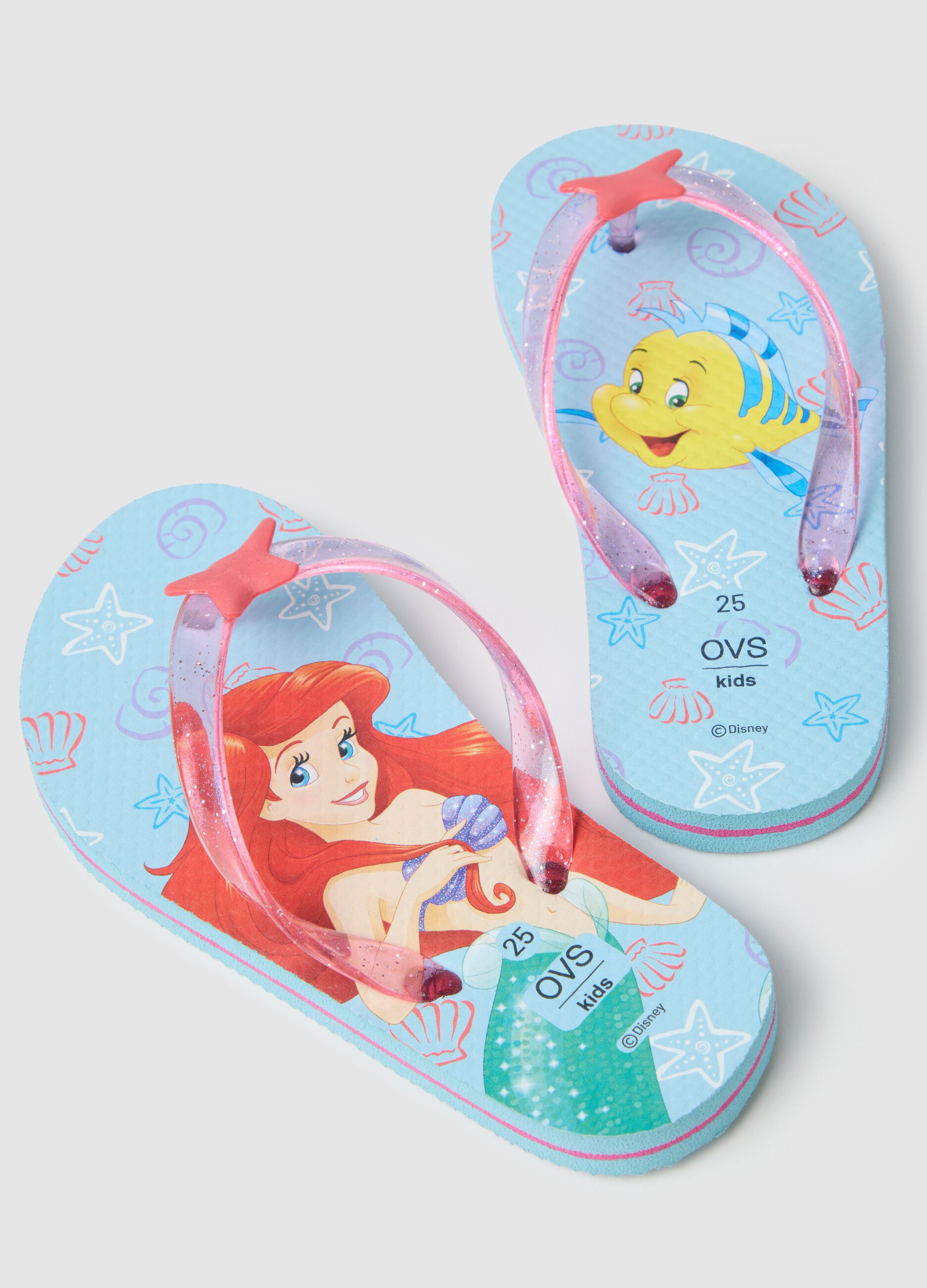 Children's Multicolour PVC Disney Flip-Flops