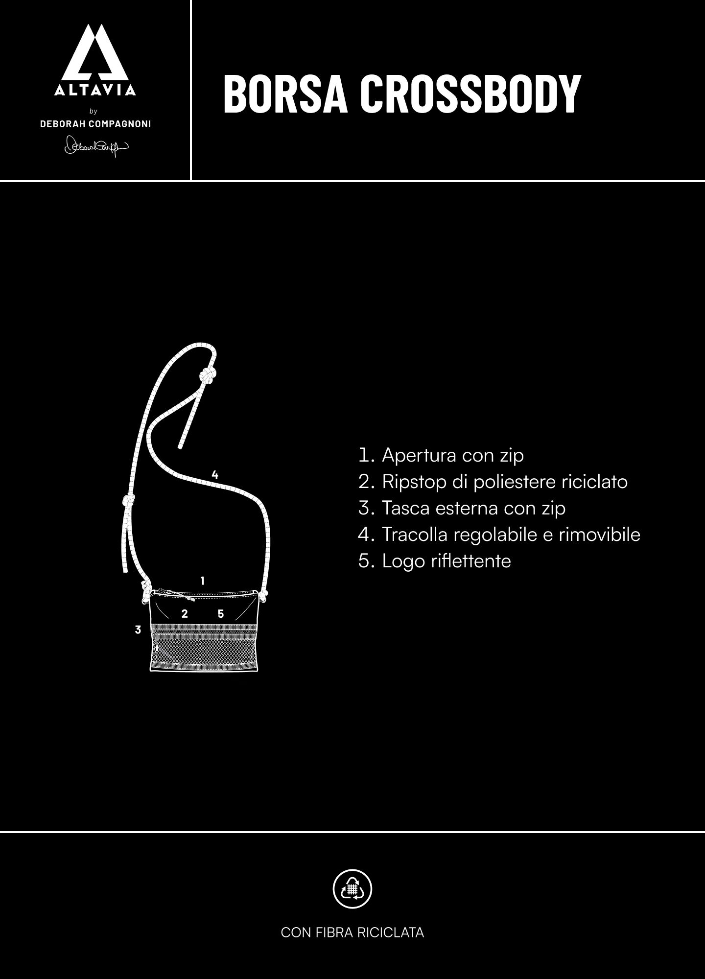 ALTAVIA WITH DEBORAH COMPAGNONI Crossbody Bag