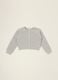 Grey pure cotton cardigan_0